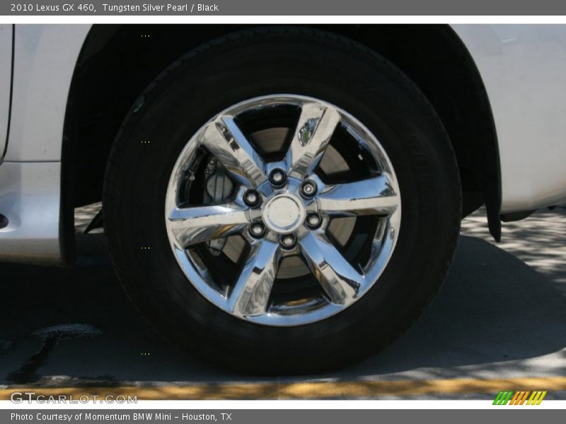 Tungsten Silver Pearl / Black 2010 Lexus GX 460