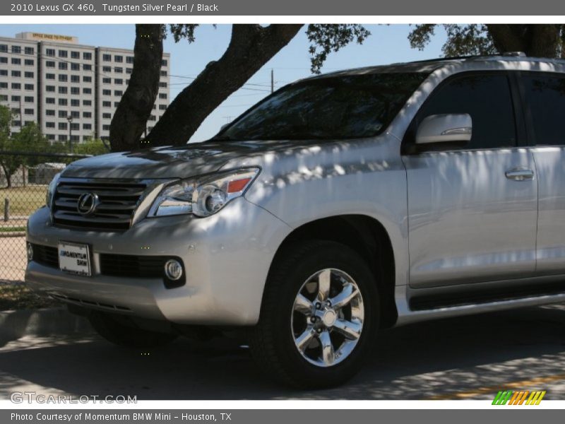 Tungsten Silver Pearl / Black 2010 Lexus GX 460