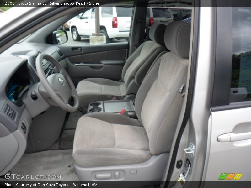 Silver Shadow Pearl / Stone 2008 Toyota Sienna LE