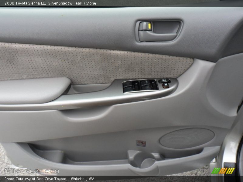 Silver Shadow Pearl / Stone 2008 Toyota Sienna LE
