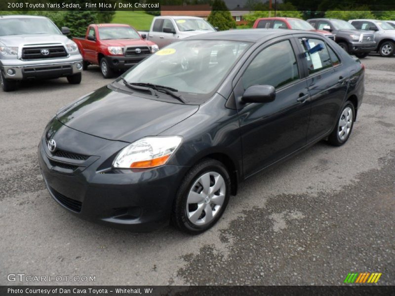 Front 3/4 View of 2008 Yaris Sedan