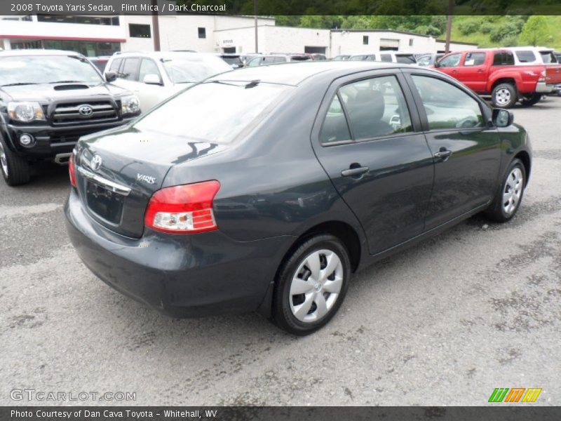 Flint Mica / Dark Charcoal 2008 Toyota Yaris Sedan