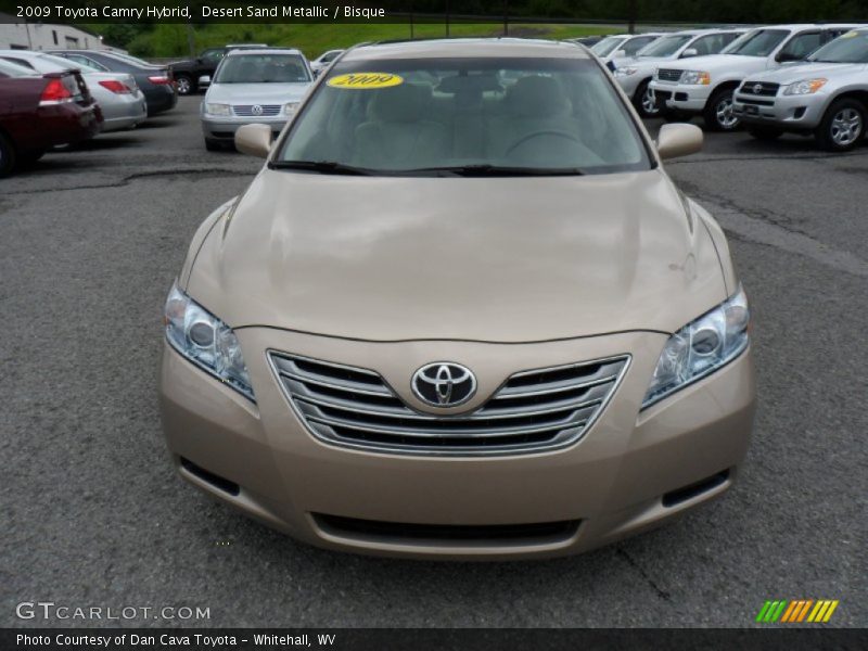 Desert Sand Metallic / Bisque 2009 Toyota Camry Hybrid