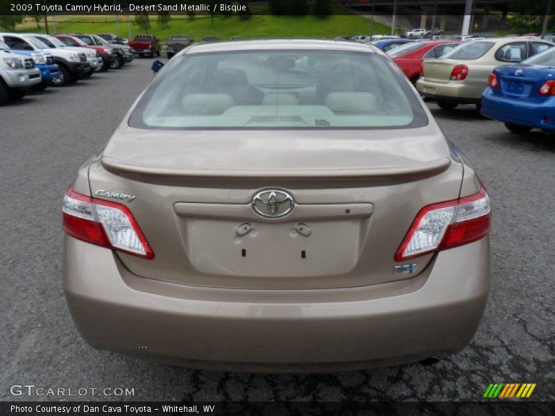 Desert Sand Metallic / Bisque 2009 Toyota Camry Hybrid