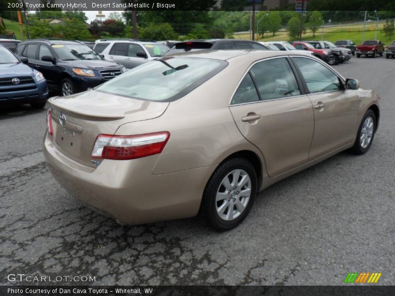 Desert Sand Metallic / Bisque 2009 Toyota Camry Hybrid