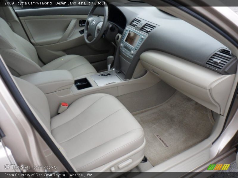 Desert Sand Metallic / Bisque 2009 Toyota Camry Hybrid