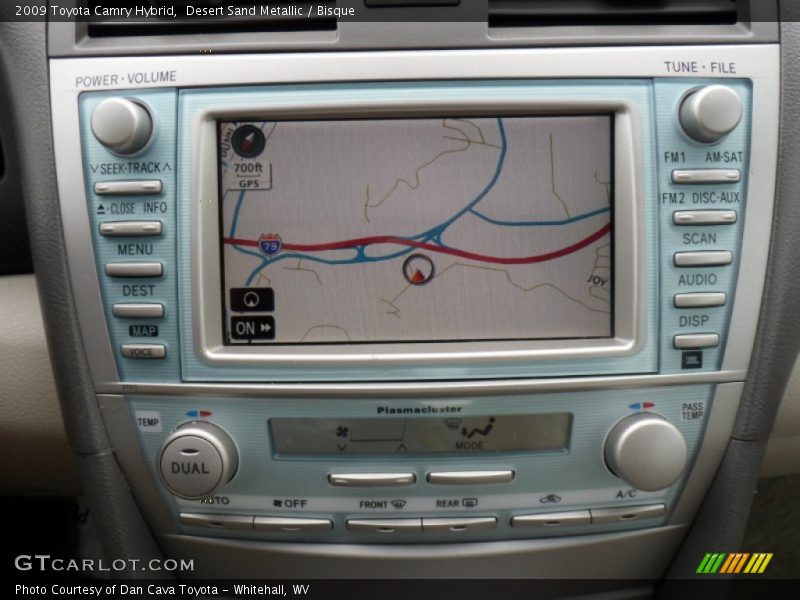 Desert Sand Metallic / Bisque 2009 Toyota Camry Hybrid