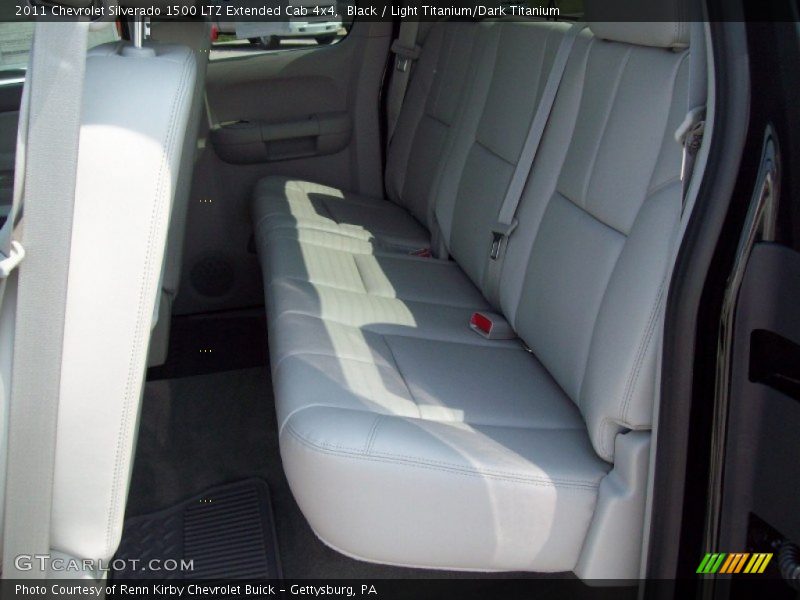 Black / Light Titanium/Dark Titanium 2011 Chevrolet Silverado 1500 LTZ Extended Cab 4x4