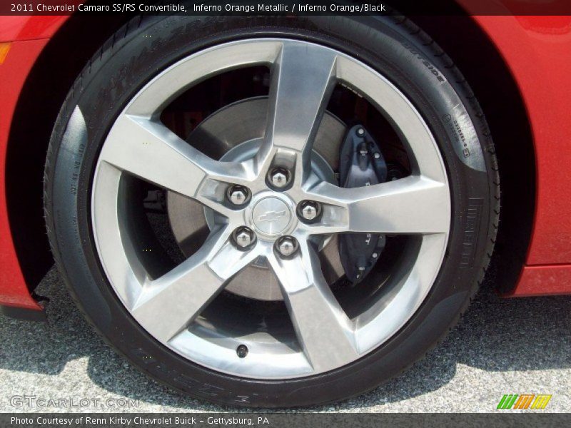  2011 Camaro SS/RS Convertible Wheel
