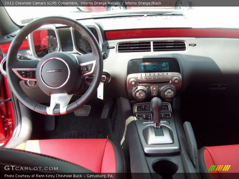 Dashboard of 2011 Camaro SS/RS Convertible