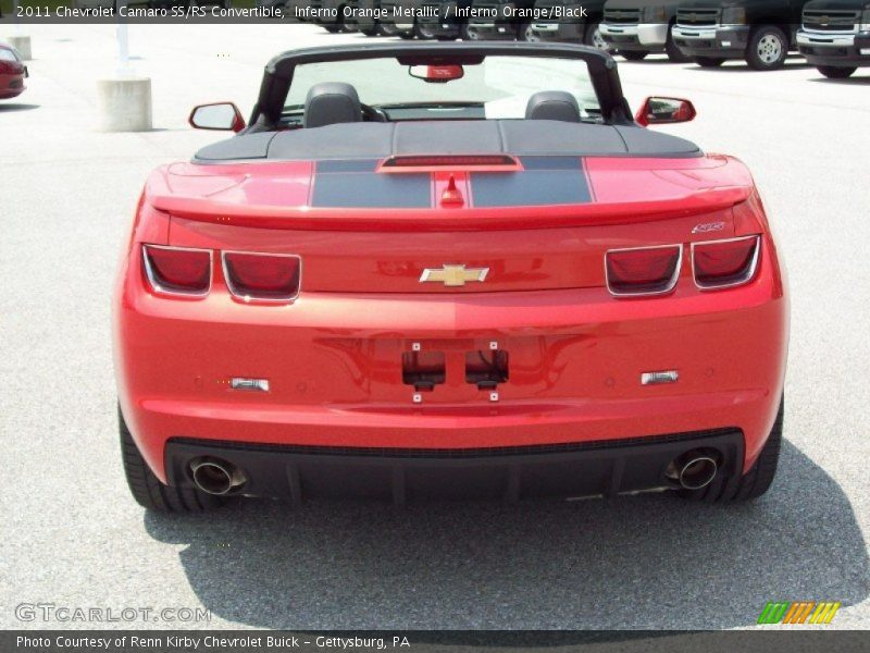  2011 Camaro SS/RS Convertible Inferno Orange Metallic
