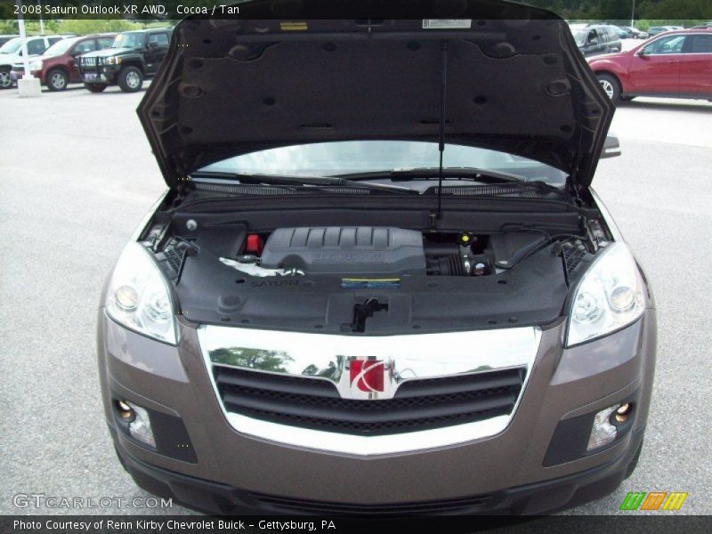Cocoa / Tan 2008 Saturn Outlook XR AWD