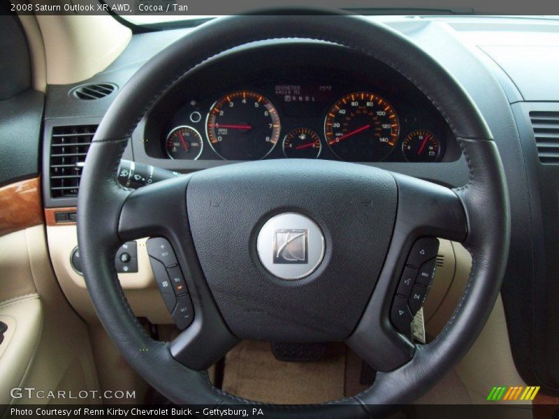  2008 Outlook XR AWD Steering Wheel
