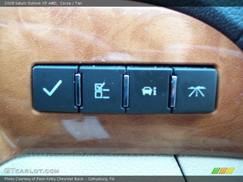 Cocoa / Tan 2008 Saturn Outlook XR AWD