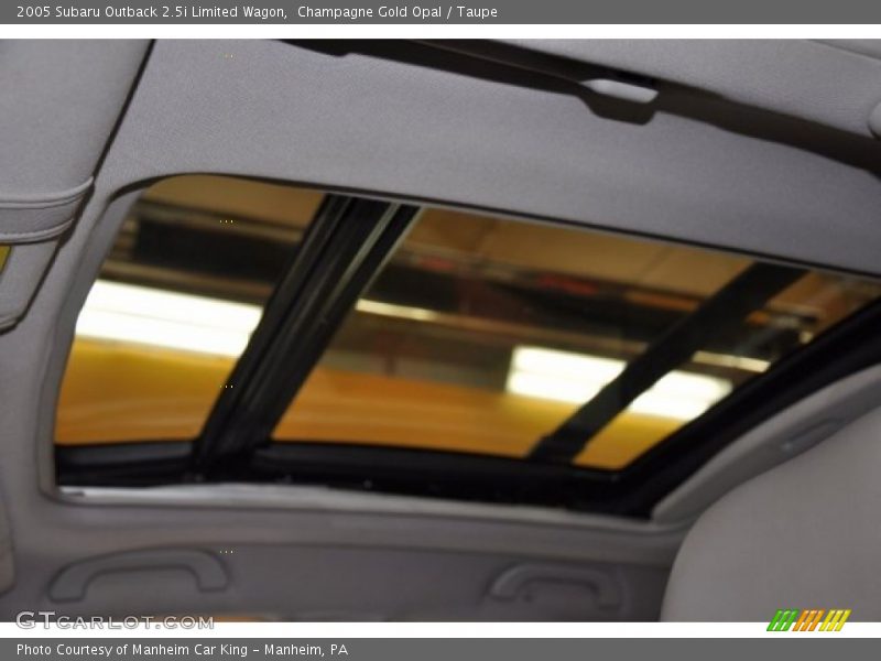 Champagne Gold Opal / Taupe 2005 Subaru Outback 2.5i Limited Wagon