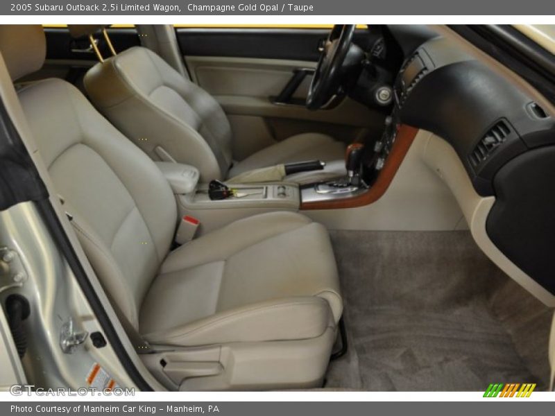 Champagne Gold Opal / Taupe 2005 Subaru Outback 2.5i Limited Wagon