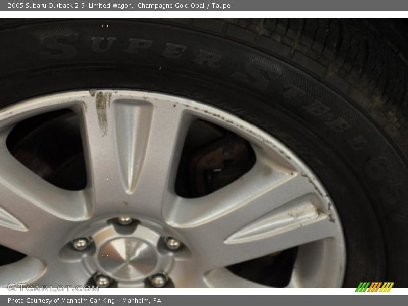 Champagne Gold Opal / Taupe 2005 Subaru Outback 2.5i Limited Wagon