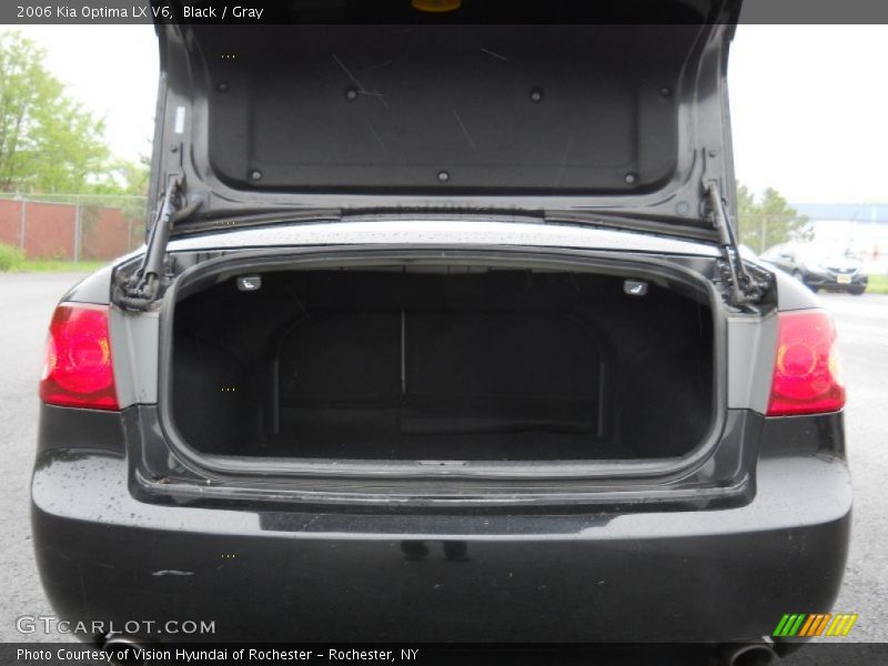 Black / Gray 2006 Kia Optima LX V6