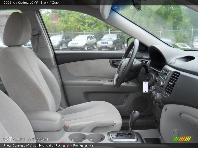 Black / Gray 2006 Kia Optima LX V6