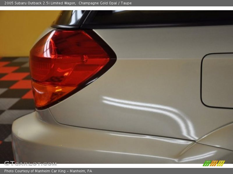 Champagne Gold Opal / Taupe 2005 Subaru Outback 2.5i Limited Wagon