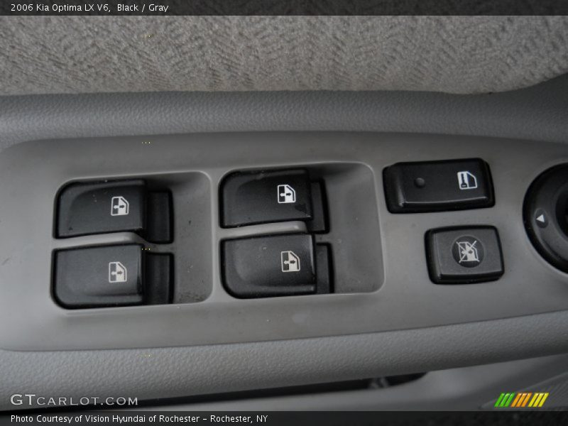 Black / Gray 2006 Kia Optima LX V6