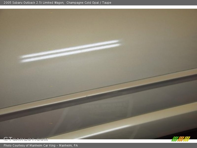 Champagne Gold Opal / Taupe 2005 Subaru Outback 2.5i Limited Wagon