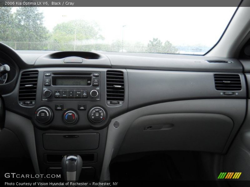 Black / Gray 2006 Kia Optima LX V6