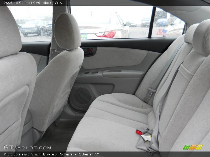 Black / Gray 2006 Kia Optima LX V6