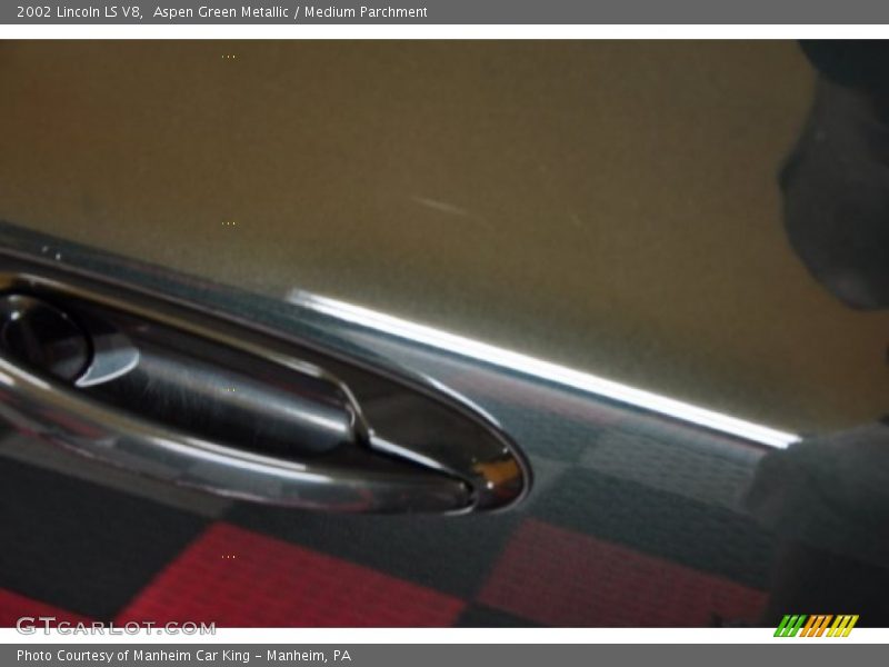 Aspen Green Metallic / Medium Parchment 2002 Lincoln LS V8