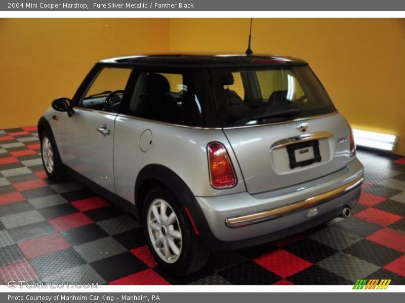 Pure Silver Metallic / Panther Black 2004 Mini Cooper Hardtop