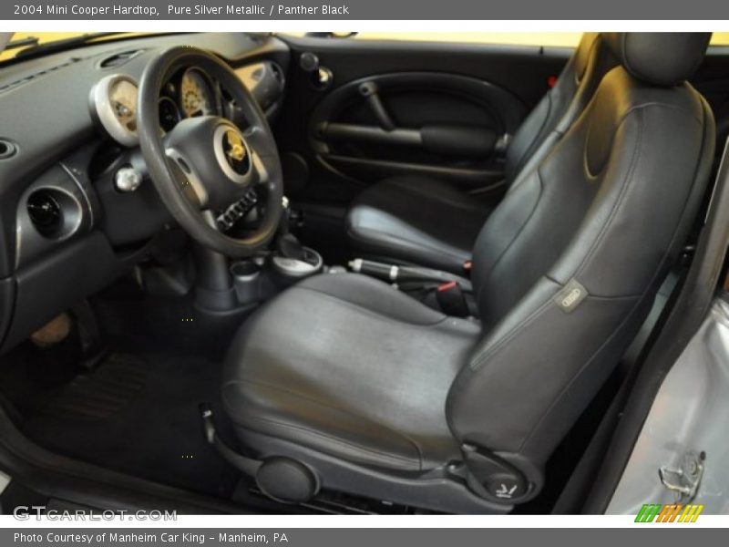 Pure Silver Metallic / Panther Black 2004 Mini Cooper Hardtop