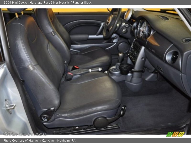 Pure Silver Metallic / Panther Black 2004 Mini Cooper Hardtop