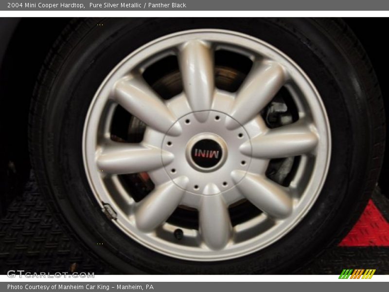 Pure Silver Metallic / Panther Black 2004 Mini Cooper Hardtop