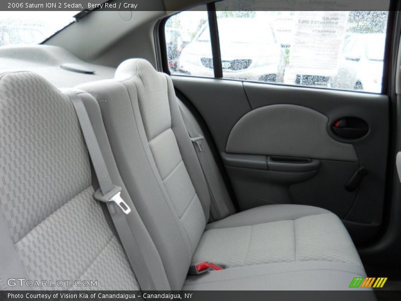 Berry Red / Gray 2006 Saturn ION 2 Sedan