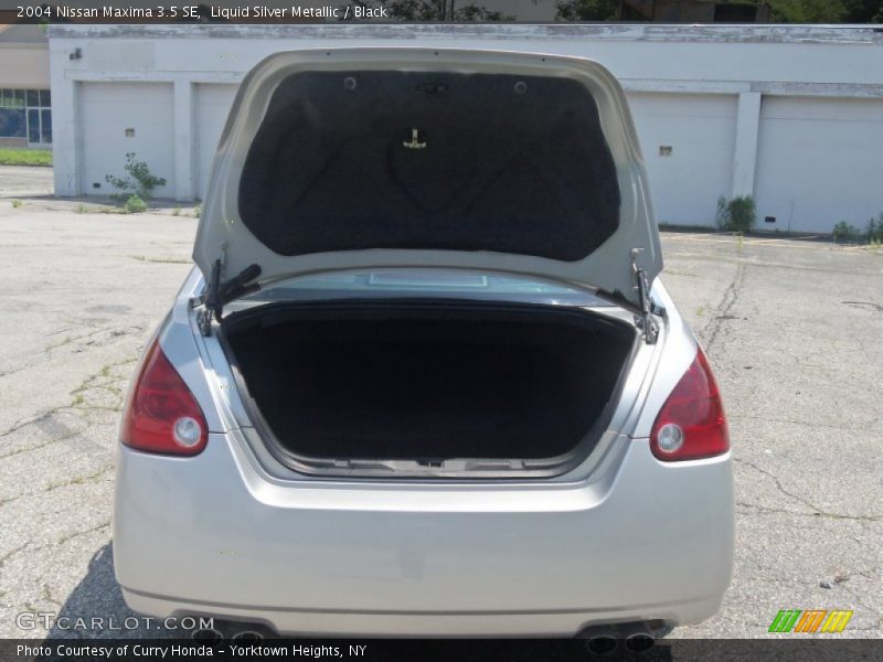Liquid Silver Metallic / Black 2004 Nissan Maxima 3.5 SE