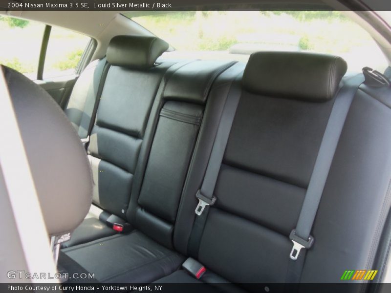 Liquid Silver Metallic / Black 2004 Nissan Maxima 3.5 SE