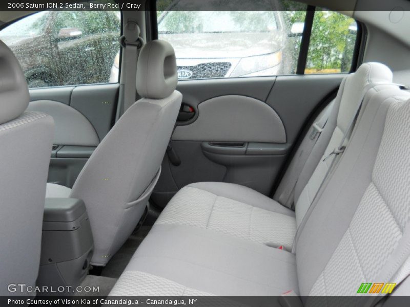 Berry Red / Gray 2006 Saturn ION 2 Sedan