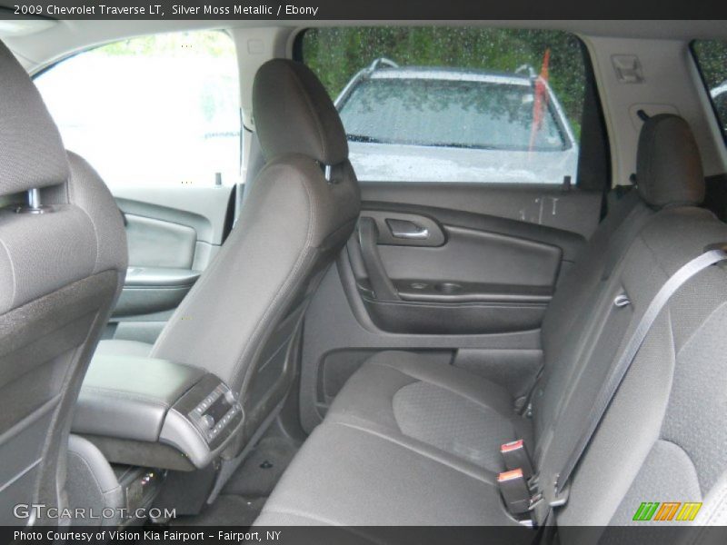 Silver Moss Metallic / Ebony 2009 Chevrolet Traverse LT