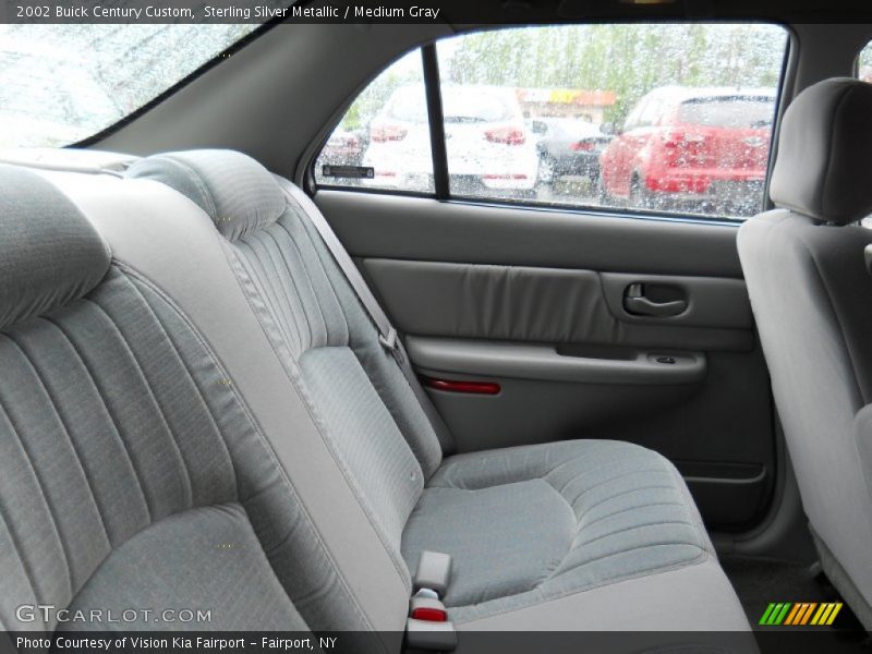 Sterling Silver Metallic / Medium Gray 2002 Buick Century Custom