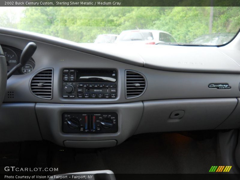 Sterling Silver Metallic / Medium Gray 2002 Buick Century Custom