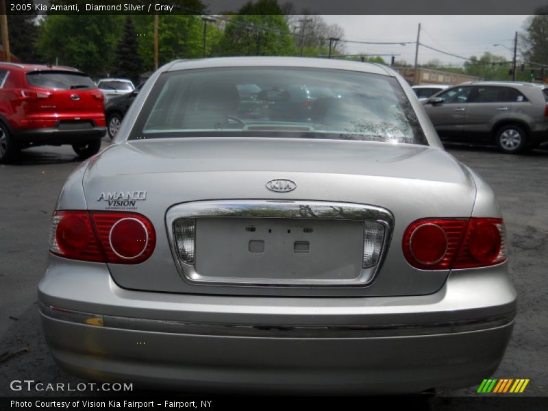Diamond Silver / Gray 2005 Kia Amanti