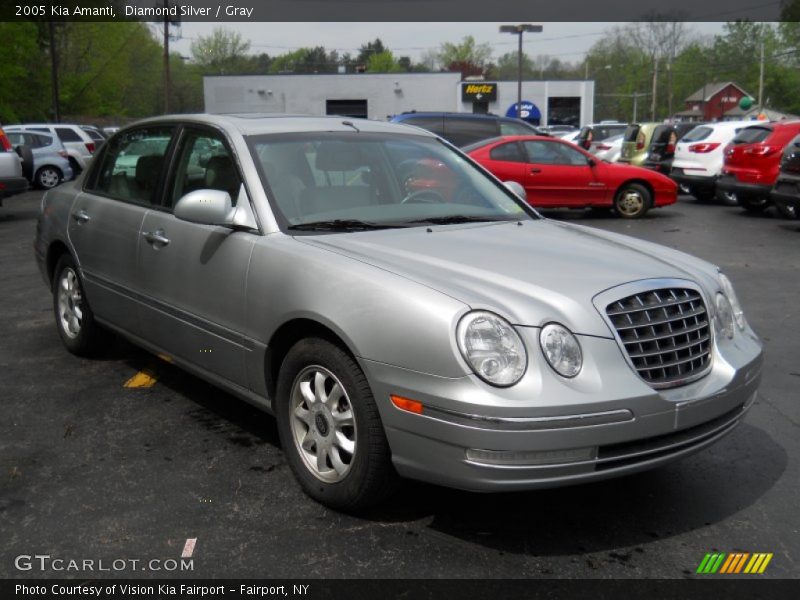 Diamond Silver / Gray 2005 Kia Amanti