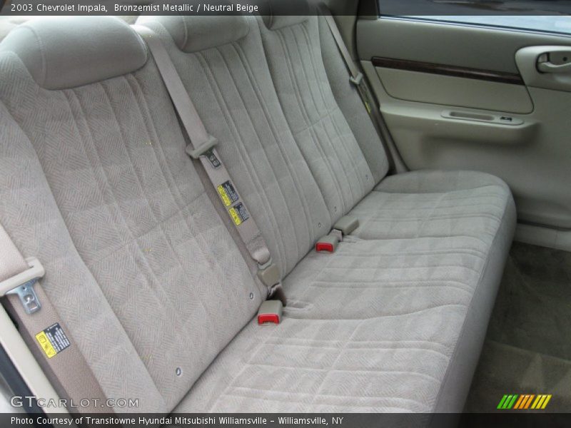 Bronzemist Metallic / Neutral Beige 2003 Chevrolet Impala