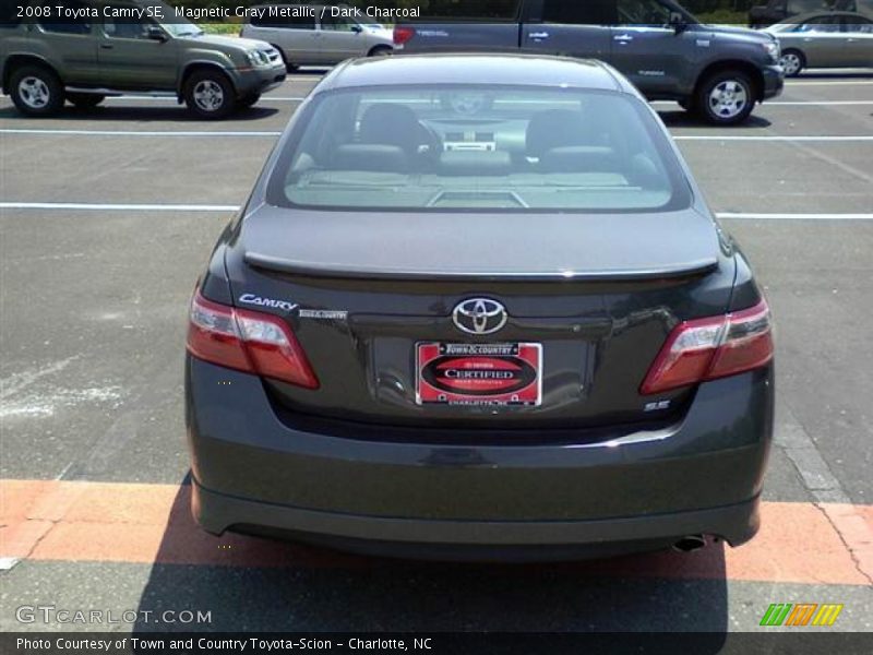 Magnetic Gray Metallic / Dark Charcoal 2008 Toyota Camry SE