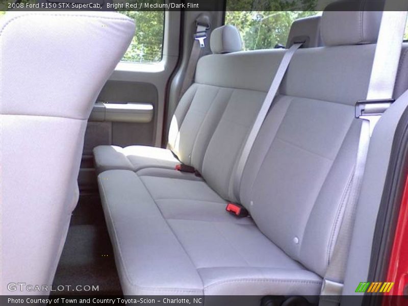 Bright Red / Medium/Dark Flint 2008 Ford F150 STX SuperCab
