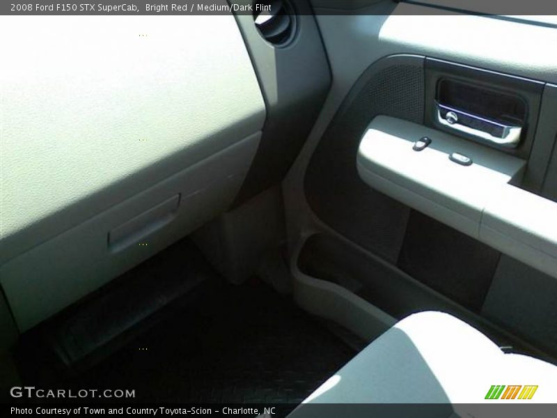 Bright Red / Medium/Dark Flint 2008 Ford F150 STX SuperCab