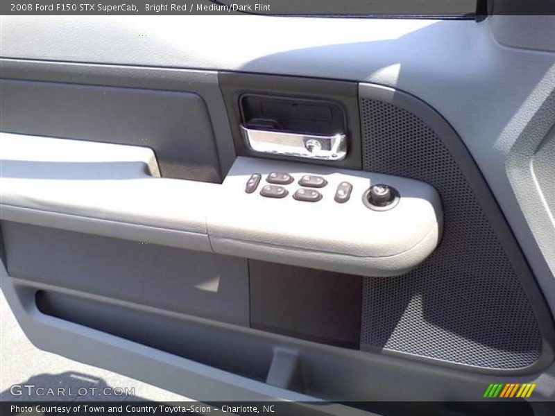 Bright Red / Medium/Dark Flint 2008 Ford F150 STX SuperCab