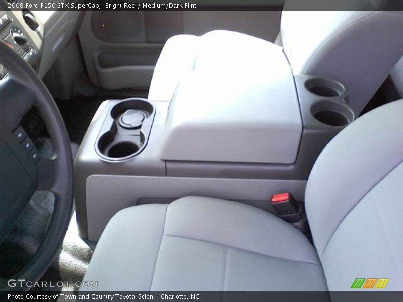 Bright Red / Medium/Dark Flint 2008 Ford F150 STX SuperCab