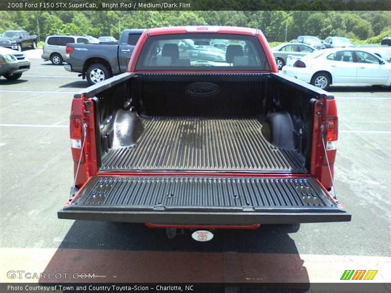 Bright Red / Medium/Dark Flint 2008 Ford F150 STX SuperCab