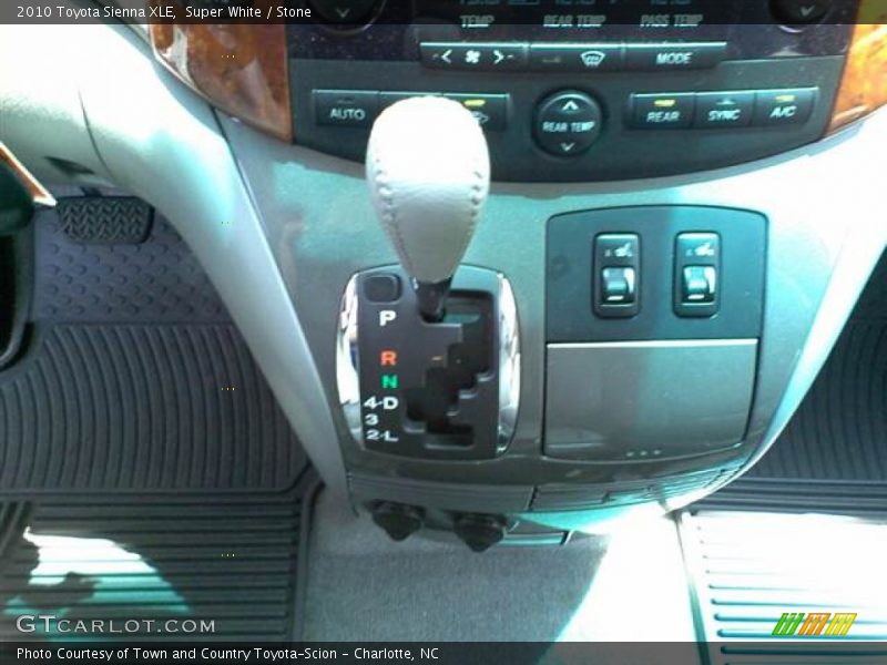  2010 Sienna XLE 5 Speed ECT-i Automatic Shifter